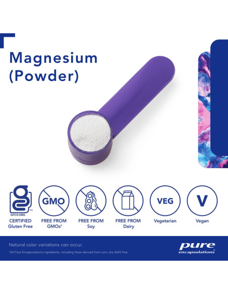 Magnesium Powder - 107g | Pure Encapsulations
